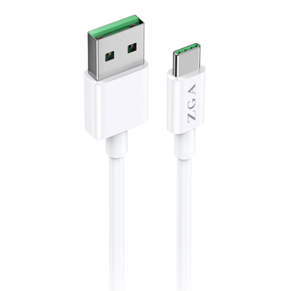 ZGA CB05 1m 5A USB to Type-C Data Cable Mobile Phone Fast Charging TPE Cord