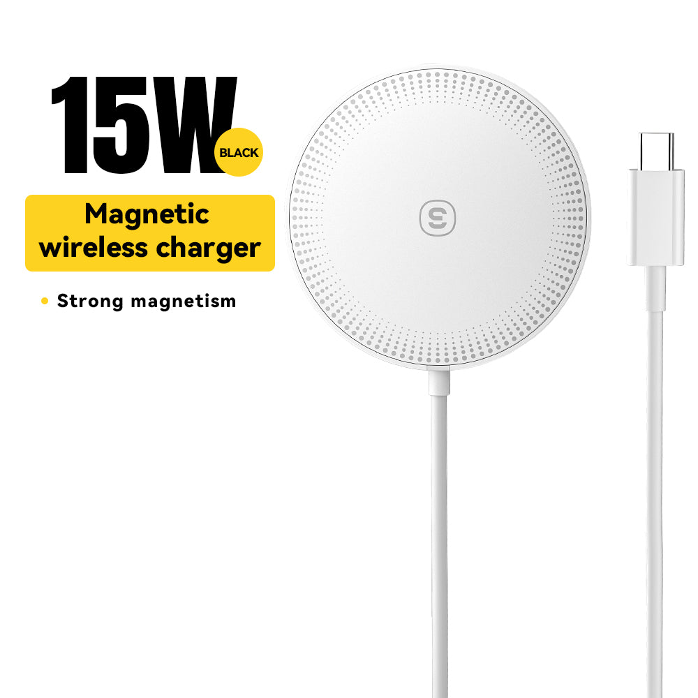 ESSAGER For iPhone 14 / 13 / 12 Series 15W ABS Magnetic Wireless Charger Phone Charging Pad