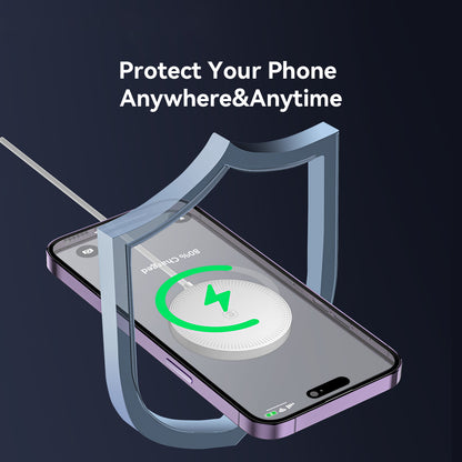 ESSAGER For iPhone 14 / 13 / 12 Series 15W ABS Magnetic Wireless Charger Phone Charging Pad
