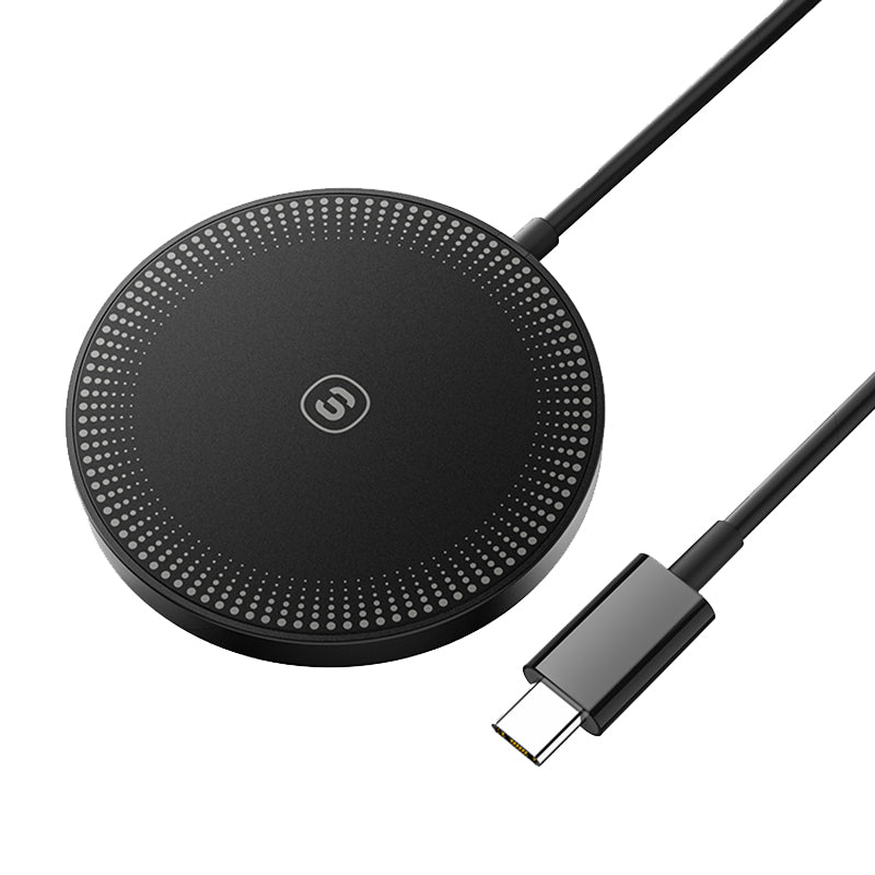 ESSAGER For iPhone 14 / 13 / 12 Series 15W ABS Magnetic Wireless Charger Phone Charging Pad