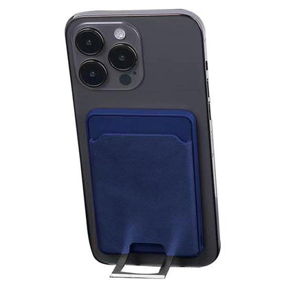 Magnetic Wireless Charger 4-in-1 15W Fast Wireless Charging Station with Kickstand / Card Holder (NO CE Certificated)