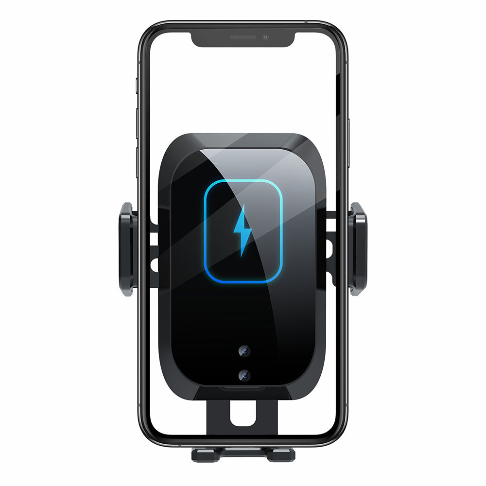 X11 Car Wireless Charger 15W Fast Charging Phone Mount Holder 3-Axis Car Charger with Air Outlet Holder (without Capacitor)
