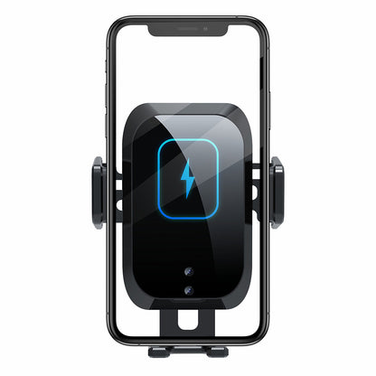 X11 Car Wireless Charger 15W Fast Charging Phone Mount Holder 3-Axis Car Charger with Air Outlet Holder (without Capacitor)