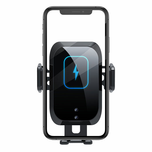 X11 Car Wireless Charger 15W Fast Charging Phone Mount Holder 3-Axis Car Charger with Air Outlet Holder (without Capacitor)