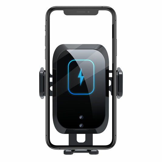 X11 Car Wireless Charger Phone Mount with Air Vent Holder, Cigarette Lighter Charger, 3-Axis 15W Car Charger (without Capacitor)