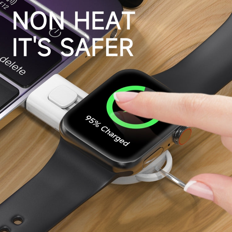 Wireless Magnetic Charger for Apple Watch Series Type-C Portable Mini Watch Charger
