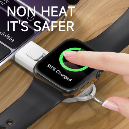 Wireless Magnetic Charger for Apple Watch Series Type-C Portable Mini Watch Charger