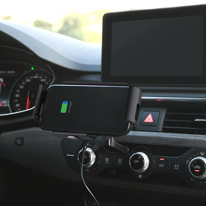S1 Pro For Samsung Galaxy Fold / Huawei Mate X Folding Phone Car Wireless Charger Phone Holder Charging Bracket