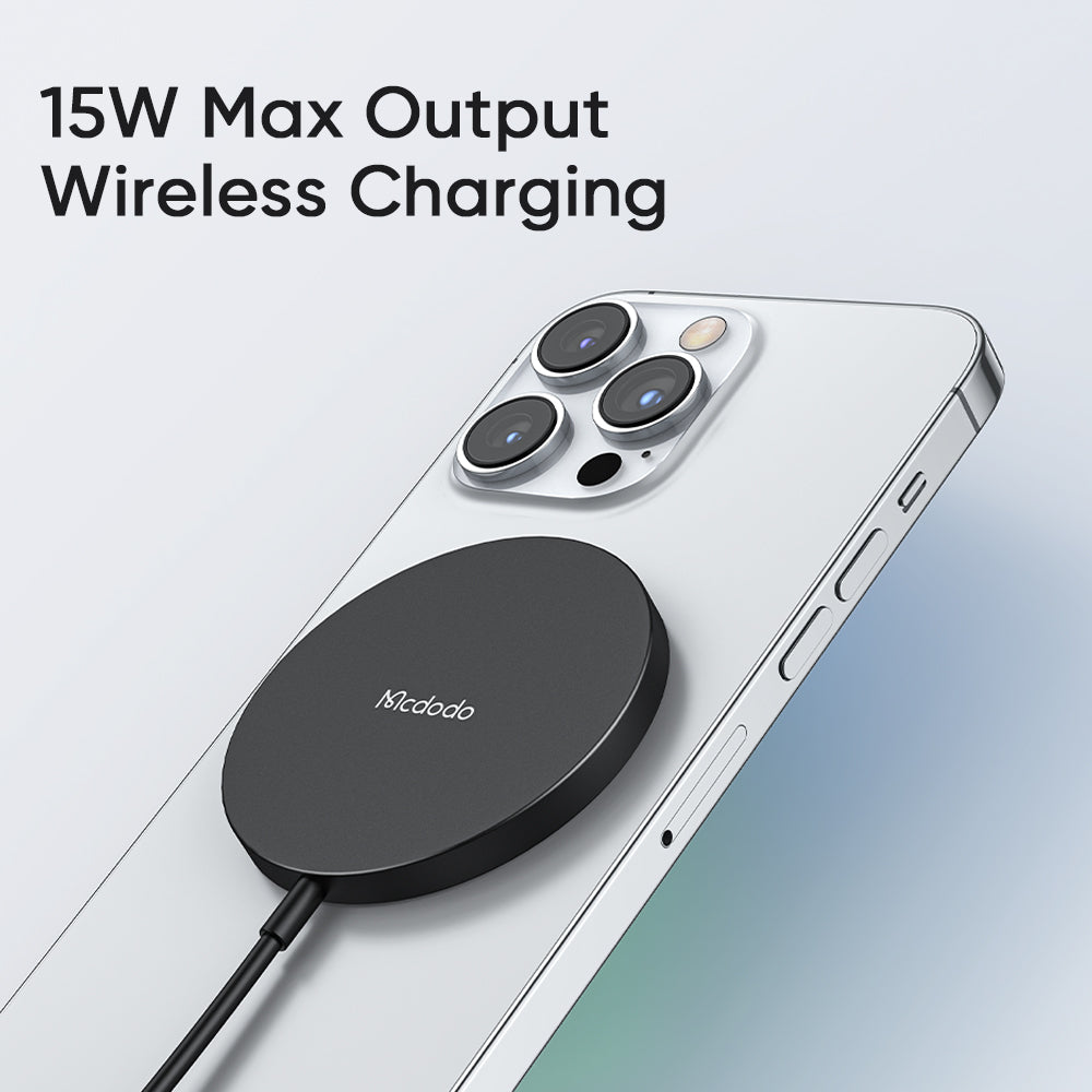 MCDODO CH-4360 MDD Wireless Charger Ultra-thin Charging Pad Cell Phone Safe Charger