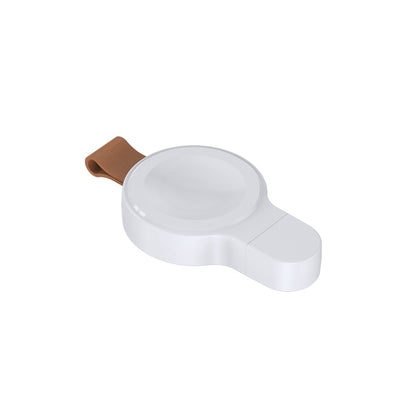 JJT-X52 For Apple Watch Series 1-8 Mini Magnetic Wireless Charging Pad Smartwatch Charger with USB-C Plug