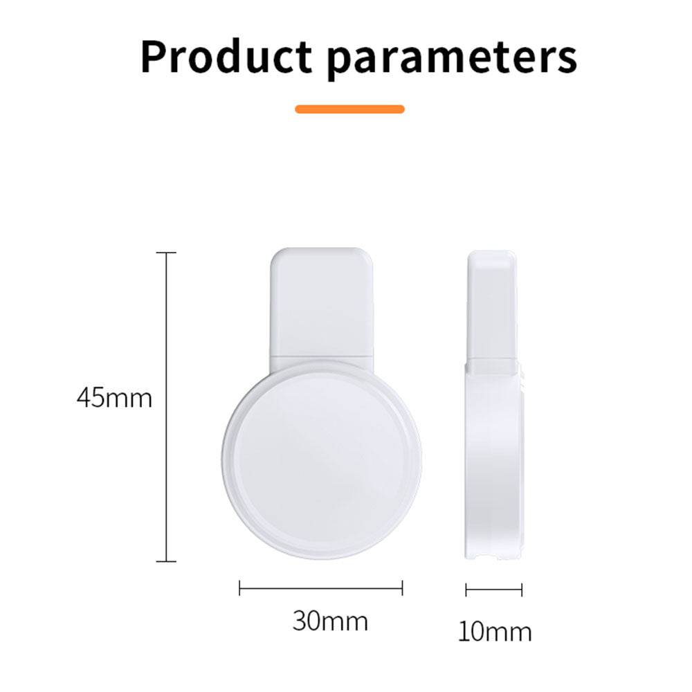 JJT-X53 For Apple Watch Series 1-8 Smartwatch Charger Mini Magnetic Wireless Charging Pad with USB Plug