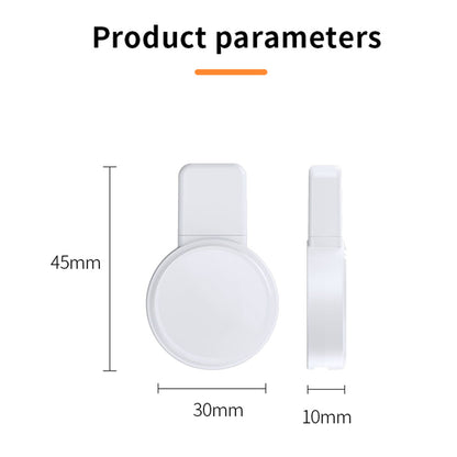 JJT-X53 For Apple Watch Series 1-8 Smartwatch Charger Mini Magnetic Wireless Charging Pad with USB Plug