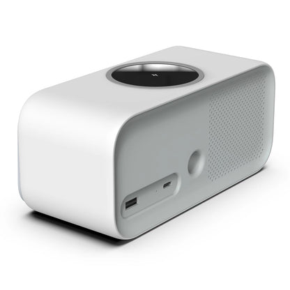 W218 Wireless Charger Phone Charger Alarm Clock with Night Light Bluetooth Speaker FM Radio