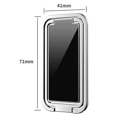 360 Degree Rotation Bracket for Mobile Phone  /  Tablet Zinc Alloy Finger Ring Foldable Kickstand