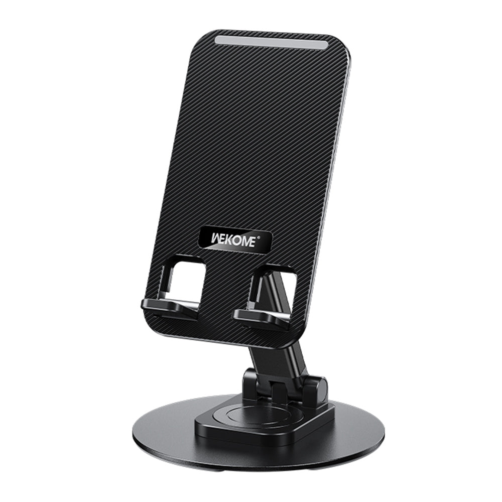 WEKOME S102 Desktop Rotary Phone Stand Aluminum Alloy Folding Mini Tablet Holder