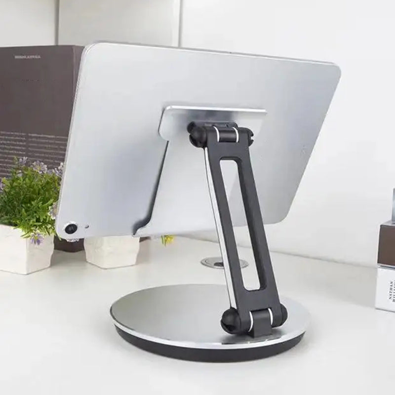 TM04 Foldable Aluminum Alloy Tablet Bracket Desktop Adjustable Tablet Holder Stand