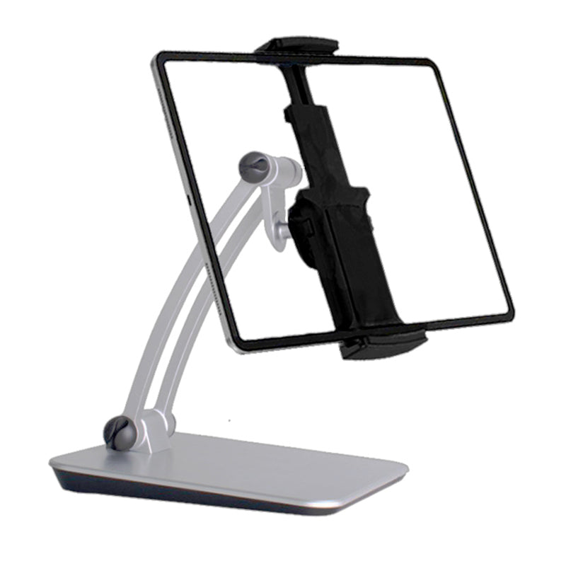 TM1901 Foldable 4.7-12.9inch Phone Tablet Stand Aluminum Alloy Plastic Desktop Rotatable Tablet Holder