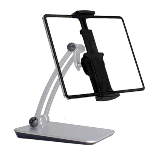 TM1901 Foldable 4.7-12.9inch Phone Tablet Stand Aluminum Alloy Plastic Desktop Rotatable Tablet Holder