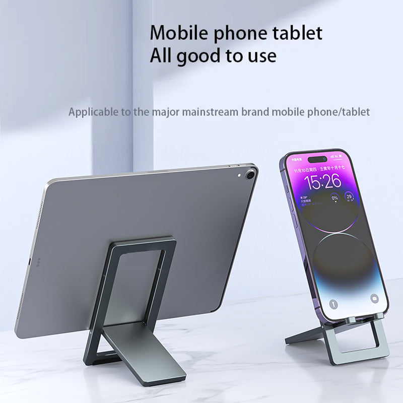 H18 Foldable Tablet Phone Stand for Desk Adjustable Aluminum Alloy Holder Heat Dissipation Bracket