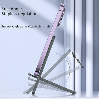 H18 Foldable Tablet Phone Stand for Desk Adjustable Aluminum Alloy Holder Heat Dissipation Bracket