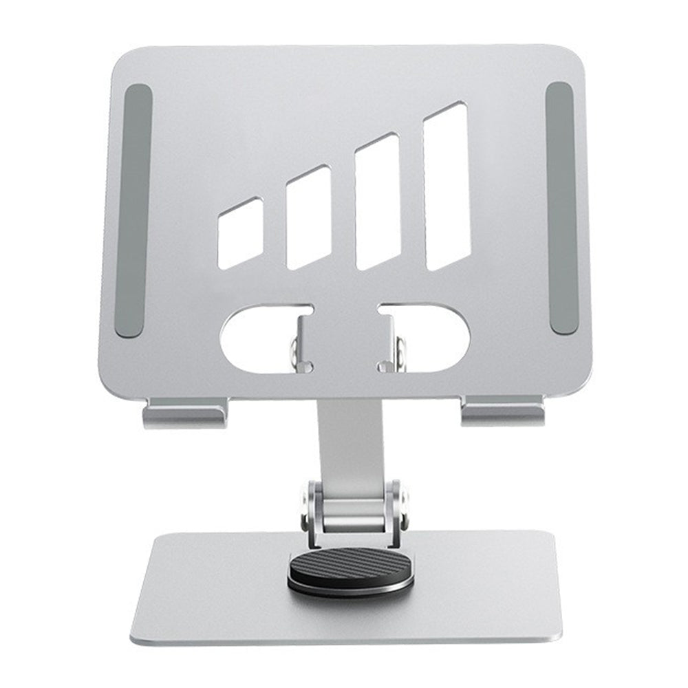 C4 Rotatable Aluminum Alloy Tablet Stand Desktop Folding Mini PC Holder for 6-14 Devices
