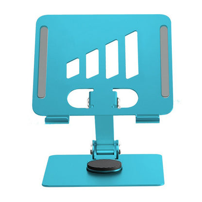 C4 Rotatable Aluminum Alloy Tablet Stand Desktop Folding Mini PC Holder for 6-14 Devices