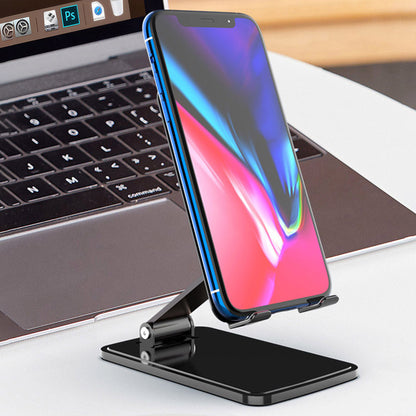 T15 Aluminum Alloy Folding Phone Stand Portable Desktop Mobile Phone Holder