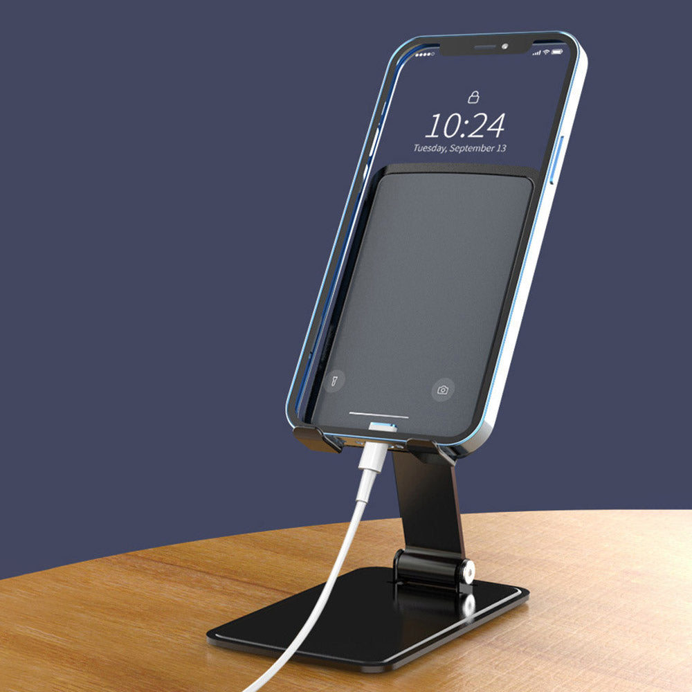 T15 Aluminum Alloy Folding Phone Stand Portable Desktop Mobile Phone Holder