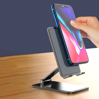T15 Aluminum Alloy Folding Phone Stand Portable Desktop Mobile Phone Holder