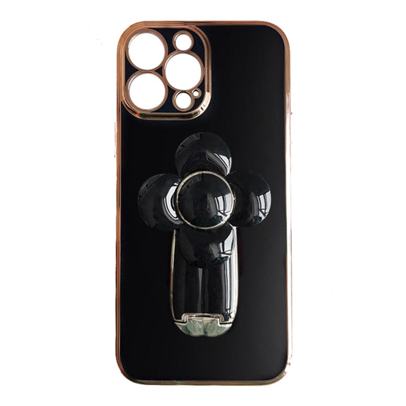 Multifunction Cartoon Windmill Mobile Phone Kickstand Adhesive Sticker Rotating Cellphone Kickstand Holder