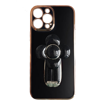 Multifunction Cartoon Windmill Mobile Phone Kickstand Adhesive Sticker Rotating Cellphone Kickstand Holder