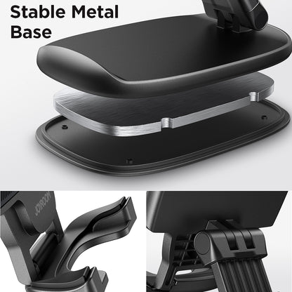 JOYROOM JR-ZS371 Desktop Phone Stand PC+ABS+Aluminum Alloy Adjustable Foldable Tablet Holder