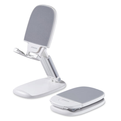 JOYROOM JR-ZS371 Desktop Phone Stand PC+ABS+Aluminum Alloy Adjustable Foldable Tablet Holder