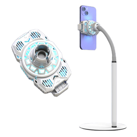 S98 Semiconductor Cooling Fan Phone Cooler Mobile Phone Radiator with Phone Holder Stand Mount