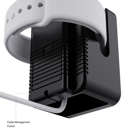 Watch Charger Holder for Apple Watch, Retro Game Console Design Silicone Charging Stand Holder