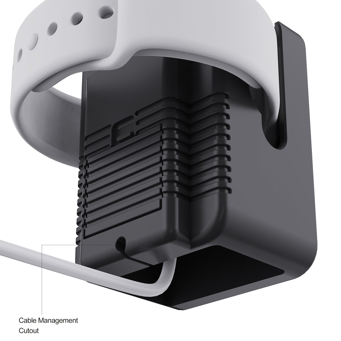Watch Charger Holder for Apple Watch, Retro Game Console Design Silicone Charging Stand Holder