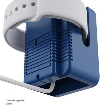 Watch Charger Holder for Apple Watch, Retro Game Console Design Silicone Charging Stand Holder