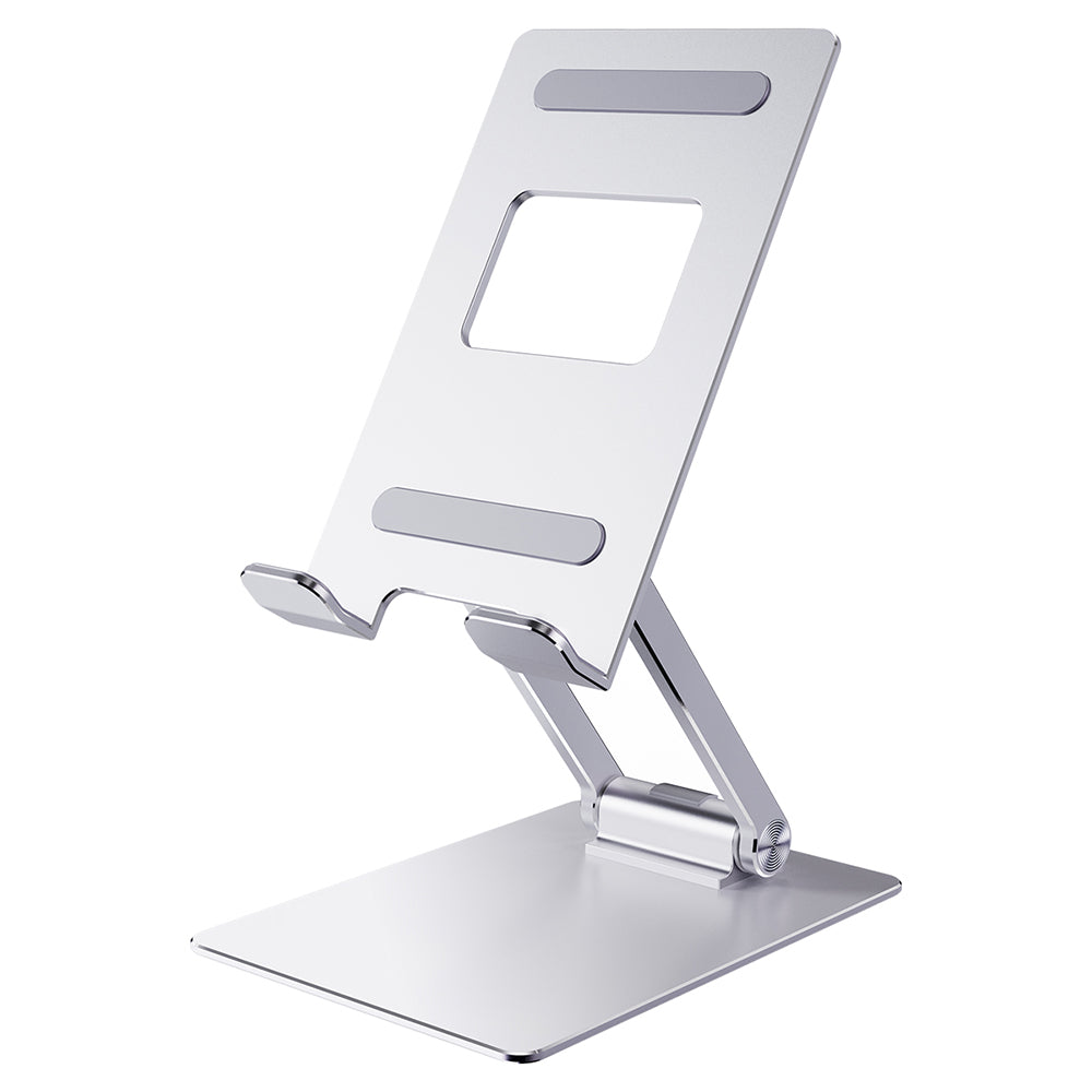 R-JUST SJ33 Foldable Cell Phone Stand Universal 9.7'' Aluminum Alloy Mobile Phone Holder Cradle Dock