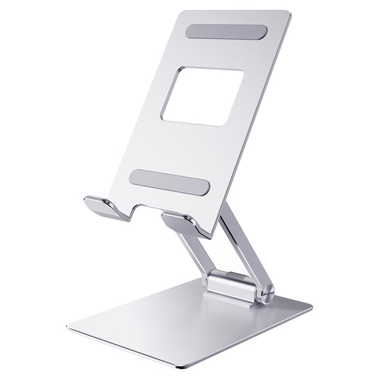 R-JUST SJ33 Foldable Cell Phone Stand Universal 9.7'' Aluminum Alloy Mobile Phone Holder Cradle Dock
