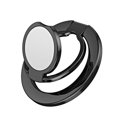 Magnetic Phone Ring Holder Kickstand Magnetic Car Mount Zinc Alloy Adjustable Foldable Phone Stand