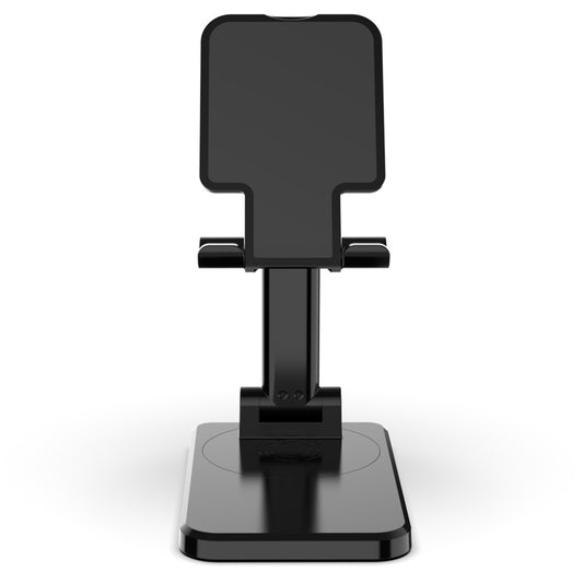 CCT19 Foldable Cell Phone Stand Rotation Height Adjustable Phone Holder ABS+Silicone Desktop Phone Mount