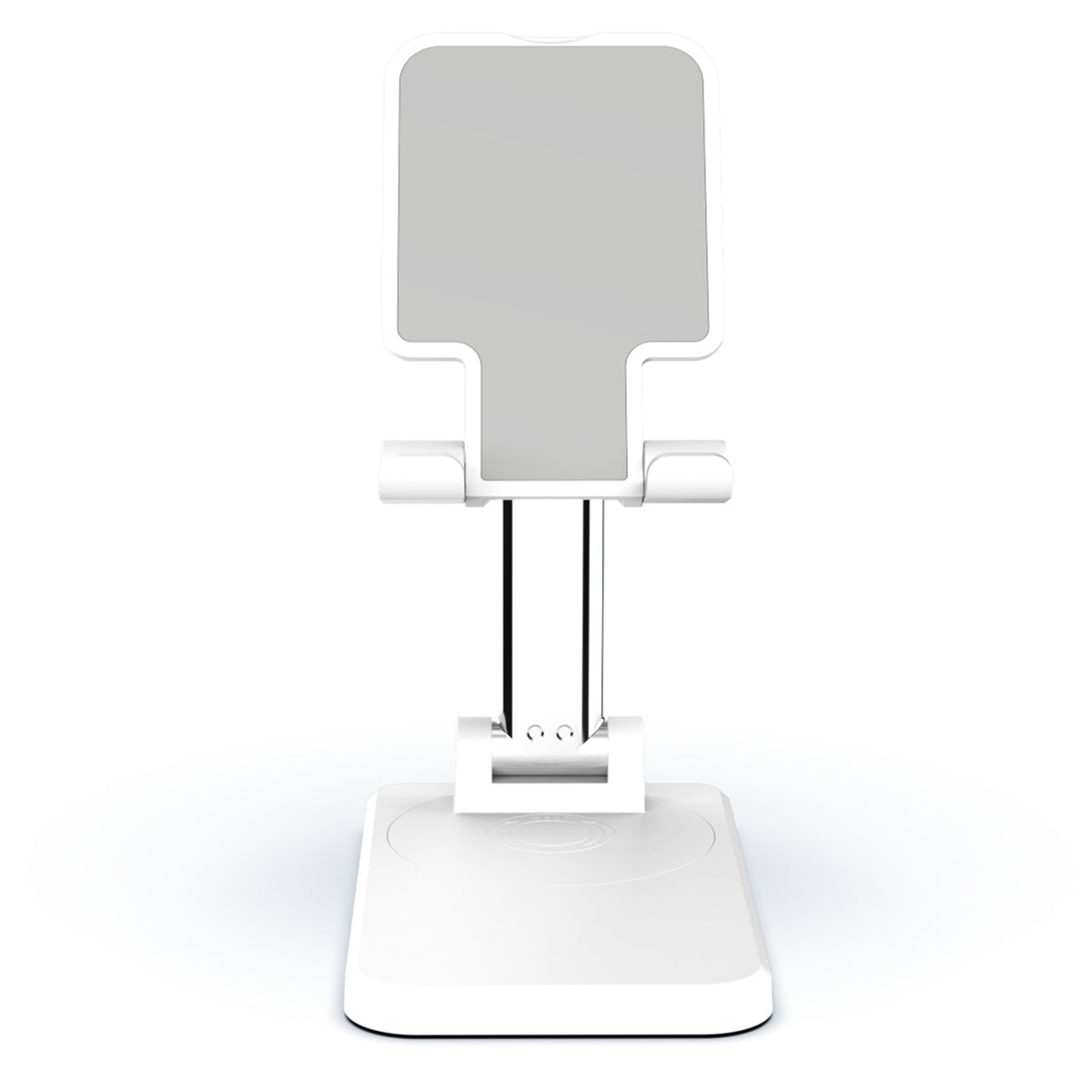 CCT19 Foldable Cell Phone Stand Rotation Height Adjustable Phone Holder ABS+Silicone Desktop Phone Mount