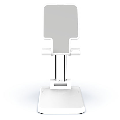 CCT19 Foldable Cell Phone Stand Rotation Height Adjustable Phone Holder ABS+Silicone Desktop Phone Mount