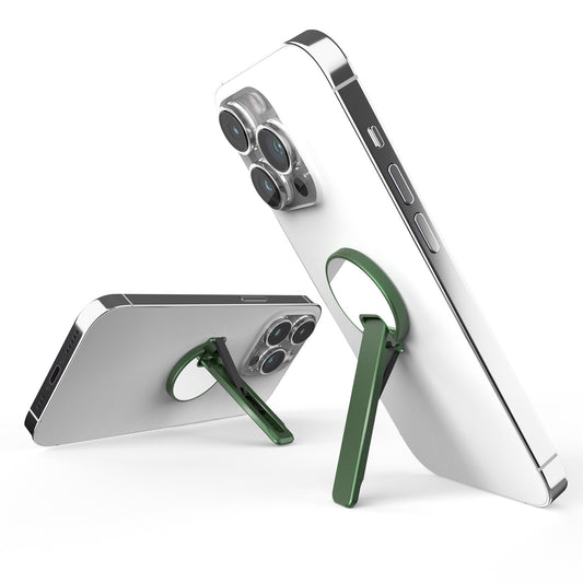 Cell Phone Ultra Thin Kickstand Folding Phone Back Stand Rotating Aluminum Alloy Phone Holder
