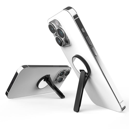 Cell Phone Ultra Thin Kickstand Folding Phone Back Stand Rotating Aluminum Alloy Phone Holder