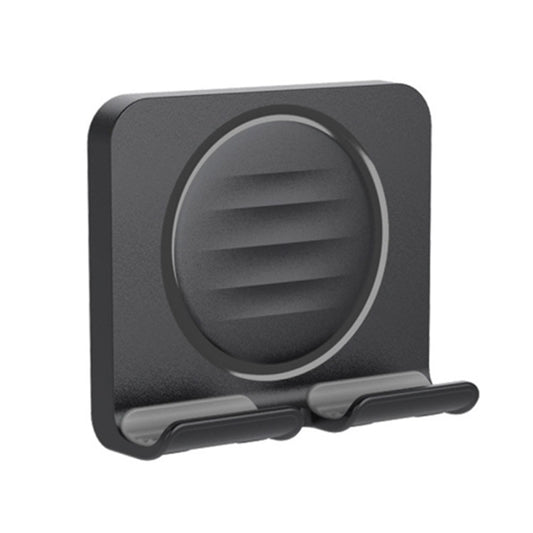 B86 Multi-Functional Rotating Wall-Mount Cell Phone Holder Desktop ABS+Silicone Tablet Stand