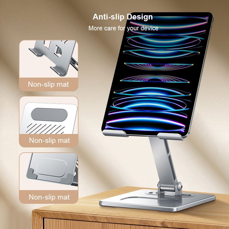 XUNDD XDHO-027 ArmorSeries Folding Desktop Stand Multi-Function Desktop Aluminum Alloy Tablet Holder