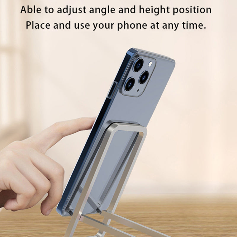 Cell Phone Stand Foldable Aluminum Alloy Adjustable Holder Phone Holder for Desk
