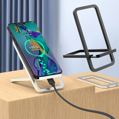 Cell Phone Stand Foldable Aluminum Alloy Adjustable Holder Phone Holder for Desk