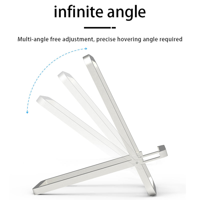 Cell Phone Stand Foldable Aluminum Alloy Adjustable Holder Phone Holder for Desk